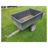 GroundWork Metal Dump Cart