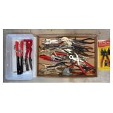 Hand Pliers and Rivet Tools Lot