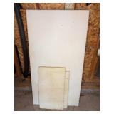 Three White Poly Cutting Boards