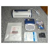 Brother P-Touch 750 Label Maker With Laminator And