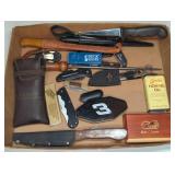 Pocket Knives Sharpeners and Honing Oil