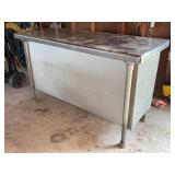 Stainless Steel Work Table, 60x24x36 In.