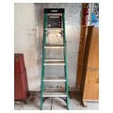 Husky 6 Ft Fiberglass Step Ladder Type II