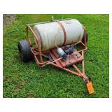 Towable Sprayer With Poly Tank and Pump