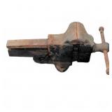 Large Wilton Bullet Bench Vise, Rusted Condition