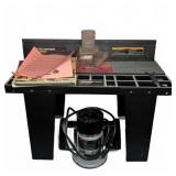 Sears Craftsman Router Table W/ B&D Router