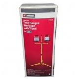 JobSmart 1000W Twin Halogen Worklight with Tripod