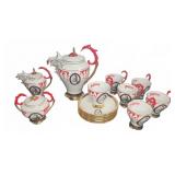Dracula Porcelain Tea Set By Triumph Fine Porcelan