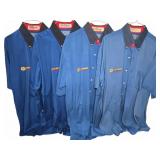 (4) Napa Auto Parts Work Polo Uniforms