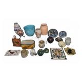 Decorative Pottery and Ceramic Tiles Lot