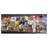 Large Assortment of Ty Beanie Babies Plush Toys