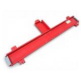 Steel Motorcycle Rolling Platform Stand w/ Anchors
