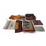 Southwestern Textiles and Leather Hide