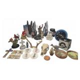 Figurines, Tiles, Plates, Pottery