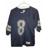 Vintage Cowboys Navy and White XL Sports Jersey