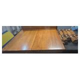 Oak Dining Table With Six Turned Legs