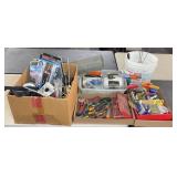 Hand Tools and Garage Hardware Lot