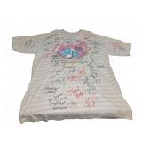 Nashville Music City Shirt With Signatures, XL,