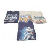 Dallas Cowboys T-Shirt Lot, 4 XL/L, Emmitt Smith,