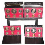 1976-1979 United States Proof Set Lot of 4