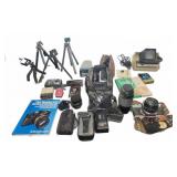 Minolta SLR, Zenith Camcorder, Lenses, Photo Gear
