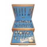 Community Silverplate Flatware Set in Case