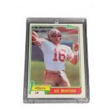 1981 Topps Joe Montana #216 Rookie Card