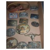 Western and Themed Belt Buckle Collection