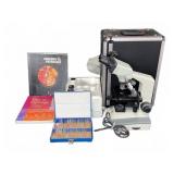 AmScope Binocular Microscope With Prepared Slides
