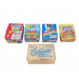 1980s-1990s Baseball Trading Card Box Lot