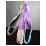 3 Purple 2M Flat Sling 1000kg EN1492-1:2000 WLL