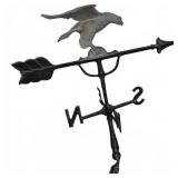 Metal Weathervane With Eagle And Arrow Design