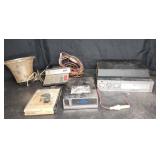 Car Audio Lot With Musical Horn, Booster, Tape