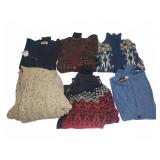 6 Cardigans and Sweaters, Various Brands