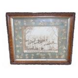 1905 Bayerische Alpenjaeger Photo in Ornate Frame