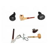 4 Tobacco Pipes Including Meerschaum
