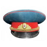 Soviet Army Officer Visor Cap 1991 Size 56