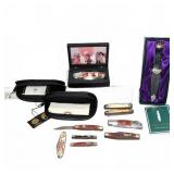 Pocket Knife Collection With John Wayne and Sgian
