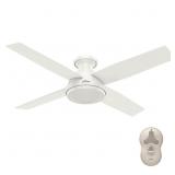Hunter Fan Dempsey 52" White Flush Mount Fan 5924