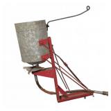 Vintage Metal Seed or Fertilizer Spreader