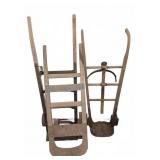 Antique Wooden Hand Trucks