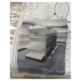 Double Sided Metal Shelving Units