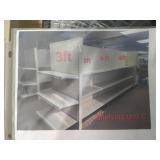 Store Display Shelving Unit, 3ft and 4ft Panels