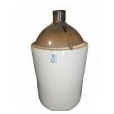Stoneware Crock Jug With Handle, 5 Gallon