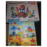 PicassoTiles 333-Piece Magnetic Set and LEGO Duplo