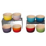 Le Creuset Set of 8 Multi-Color Ramekins