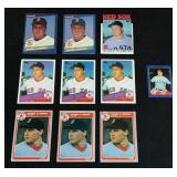 Roger Clemens Baseball Card Lot, Incl. Rookies