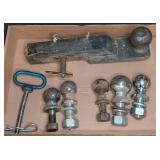 Trailer Hitch Receiver With 5 Trailer Balls