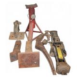 Vintage Automotive Jacks and Hardware