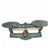 Penn Scale Co. 2 Lb Balance Scale, Green Metal